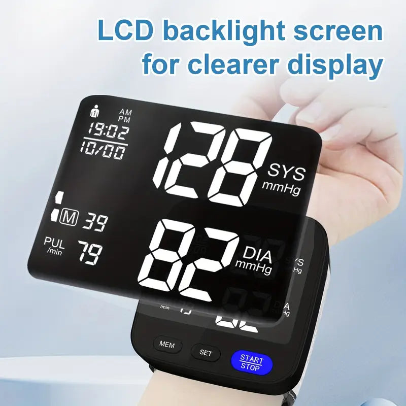 Wrest blood pressure monitor