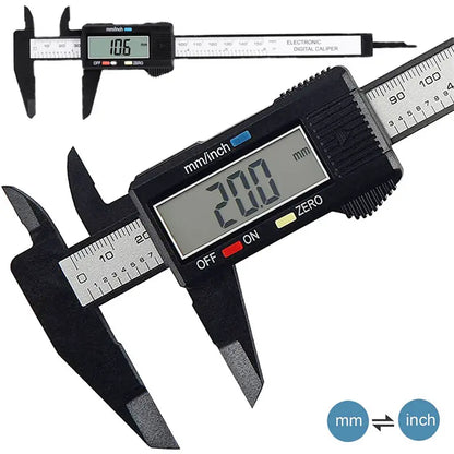 0.01mm Precision Vernier Caliper Gauge with LCD Display