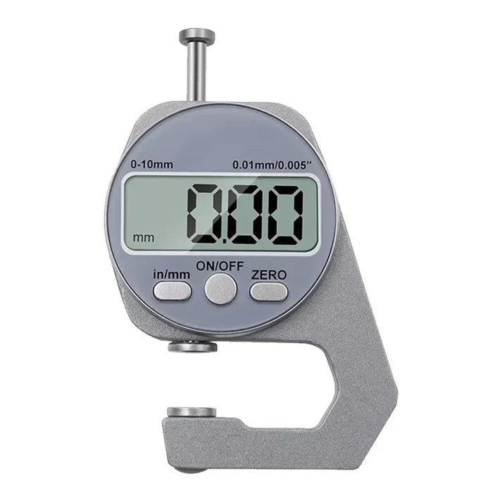 Electronic Digital Thickness Gauge Meter Micrometer Measure Tool