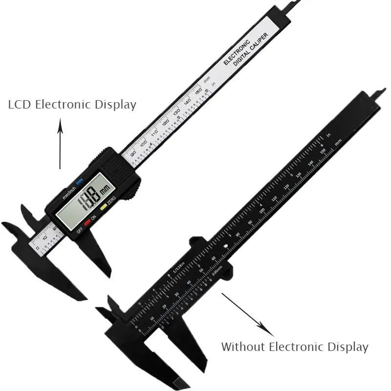 0.01mm Precision Vernier Caliper Gauge with LCD Display